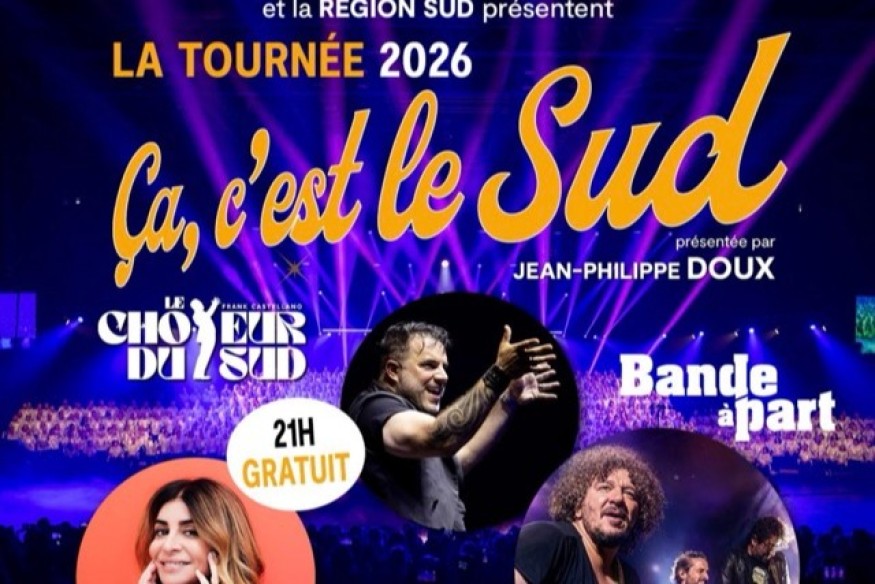 La Tournée « Ça, c’est le Sud » est de retour : 30 concerts gratuits pour enflammer la région !